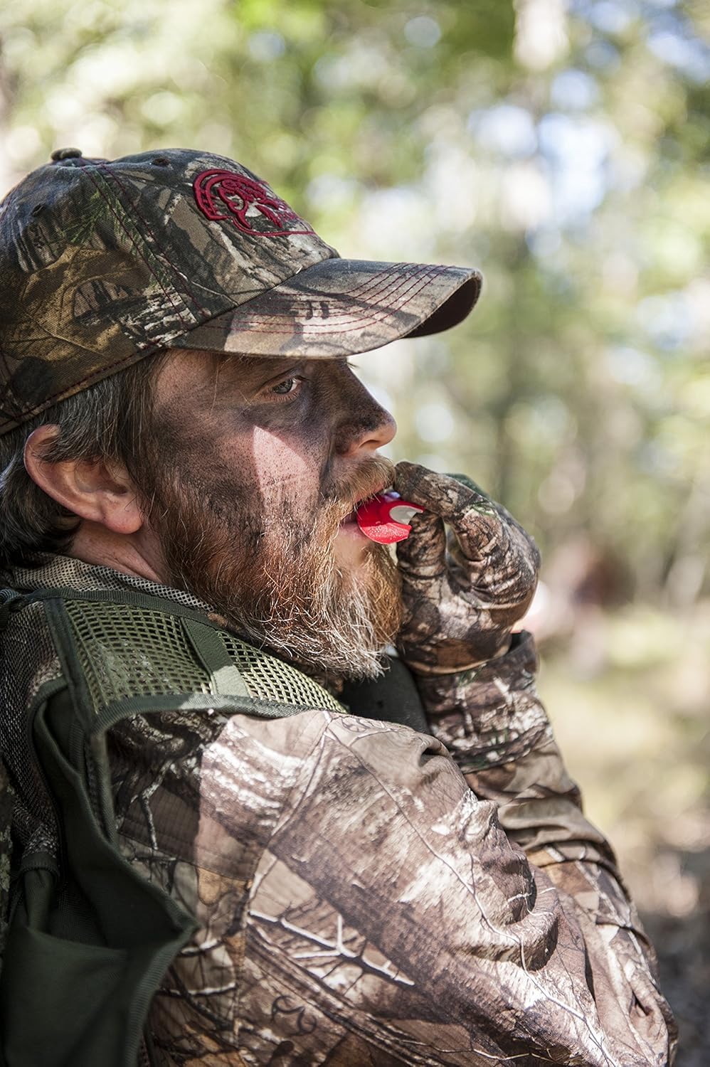 Strut Commander Turkey Mouth Call | Must Have Hunting Accessory | Turkey Hunting Reed Realistic Sound Mouth Call, Bearded Hen Call