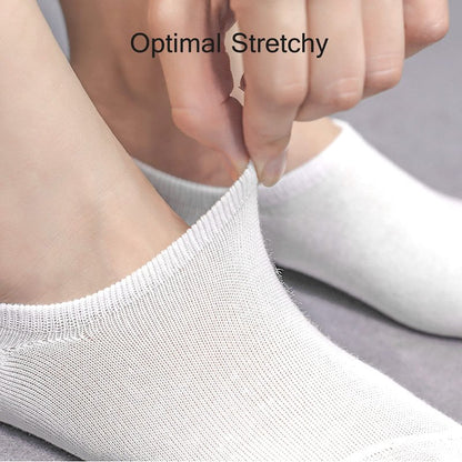 BERING No Show Socks Womens Non Slip for Flats Slip On Sneakers Footies Low Cut Ankle Short, Black/White/Grey, Size 6-9, 6 Pairs