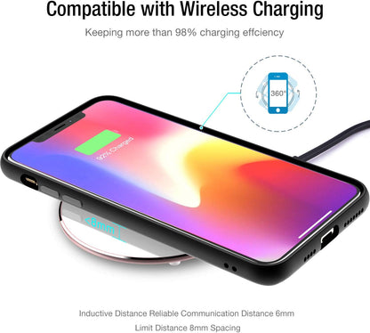 TOZO Wireless Charger 15W Max Fast Wireless Charging Pad Compatible with iPhone 16/16 Plus/16 Pro Max /15/14/13/SE/12 Series, Samsung Galaxy S24/S23/S22 Series (No AC Adapter), Matte Rose Gold