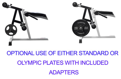 Leg Extension/Leg Curl Machine by Deltech Fitness