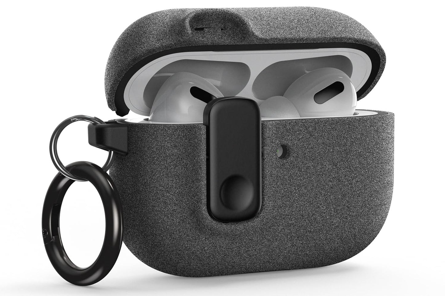 VRS Design Modern Lock for Apple AirPods Pro 3rd Generation Case (2025) – Sleek Protective Style with Locking Security Compatible with Airpods Pro 3 (Sand Stone)