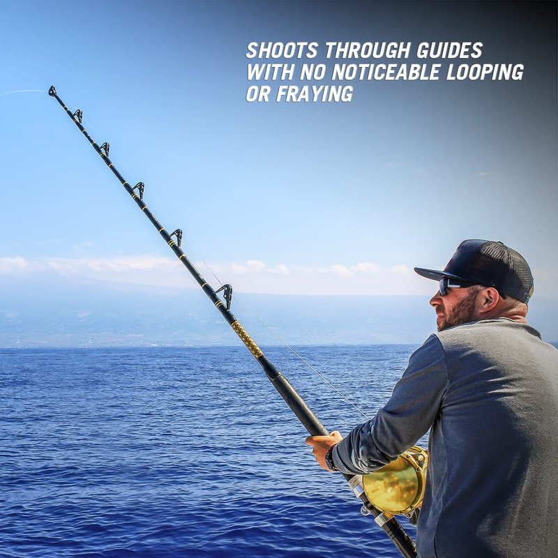 HERCULES Super Tough Braided Fishing Line 50 pounds Test Hi-Vis Yellow 50LB (150 Yards) - 8 Strands