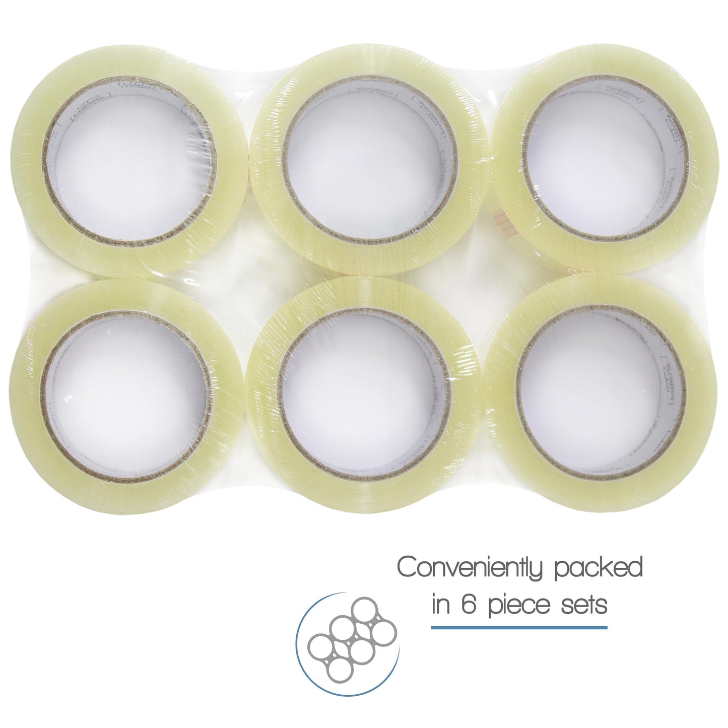 Logan Pack Clear Packing Tape, 36 Rolls Heavy Duty Packaging Tape for Shipping Packaging Moving Sealing, Thicker Clear Packing Tape, 1.88 inches Wide, 110 Yards Per Roll, 3960 Total Yards