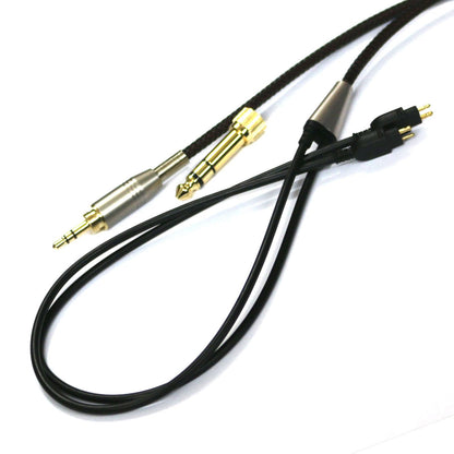 NewFantasia Replacement Audio Upgrade Cable Compatible with Sennheiser HD650, HD600, HD580, HD58X, HD660S, HD660S2, Massdrop HD6XX Headphones 3meters/9.9feet