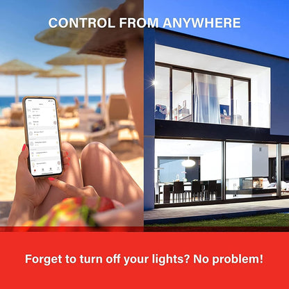 Sengled WiFi Light Bulb - Smart Bulbs That is Compatible with Google Assistant, A19 Daylight (5000K) - No Hub Required, 800LM 60W High CRI)60 Equivalent, 4 Count (Pack of 1)