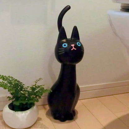 Meiho ME02 Cat Toilet Brush Black