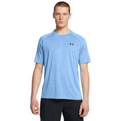 Under Armour Men's Tech 2.0 Short-Sleeve T-Shirt, (466) Horizon Blue / / Black, Small