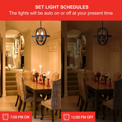 Sengled Smart Light Bulbs, Retro WiFi Light Bulbs, Vintage Filament Led light Bulbs, Smart Edison Bulbs That Work with Alexa & Google, ST19 Led Bulb 60 Watt Equivalent, 2000K E26 No Hub Required,4Pack