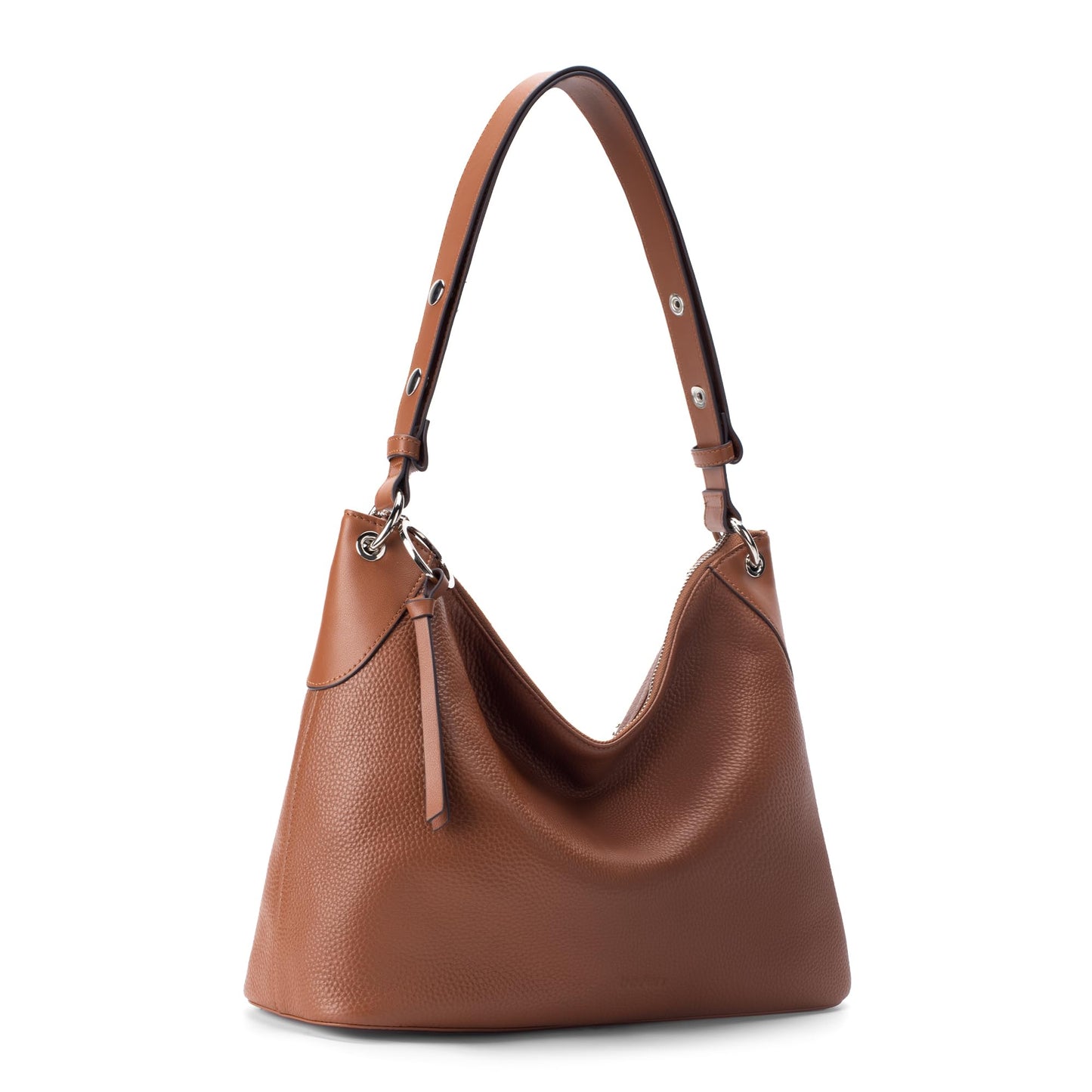 befen Genuine Leather Purse for Women, Brown Designer Hobo Bags, Trendy Slouchy Leather Handbags Soft Shoulder Purse with Tassel Womens Shoulder and Handbas for Travel & Everyday