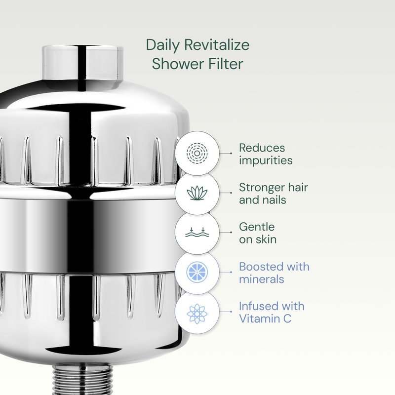 AquaBliss High Output Revitalizing Shower Filter - Reduces Dry Itchy Skin, Dandruff, Eczema, and Dramatically Improves The Condition of Your Skin, Hair and Nails - Oil Rubbed Bronze (SF100-ORB)