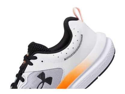 Under Armour Men's Charged Assert 10 Shoes, (101) White/White/Black, 11.5 X-Wide