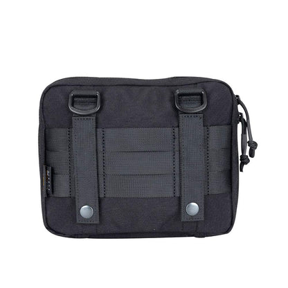 EXCELLENT ELITE SPANKER Molle Admin Pouch Tactical EDC Tool Pouch Military Nylon Holder Modular Utility Organizer Bag(Black)
