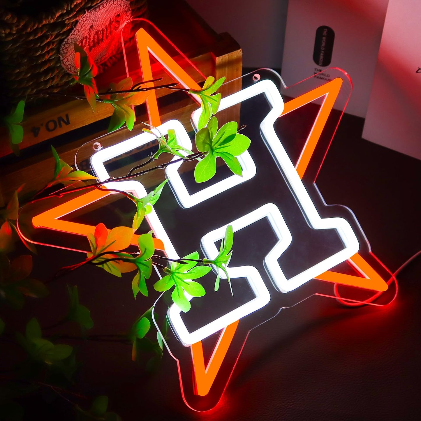 Baseball Neon Signs for Garage or Man Cave Decor, Men's Gifts with Baseball Team Logo, Baseball Neon for Parties, Bars, Dorms, Office Wall Art and Game Room Decoration12.2 * 12.7 Inch