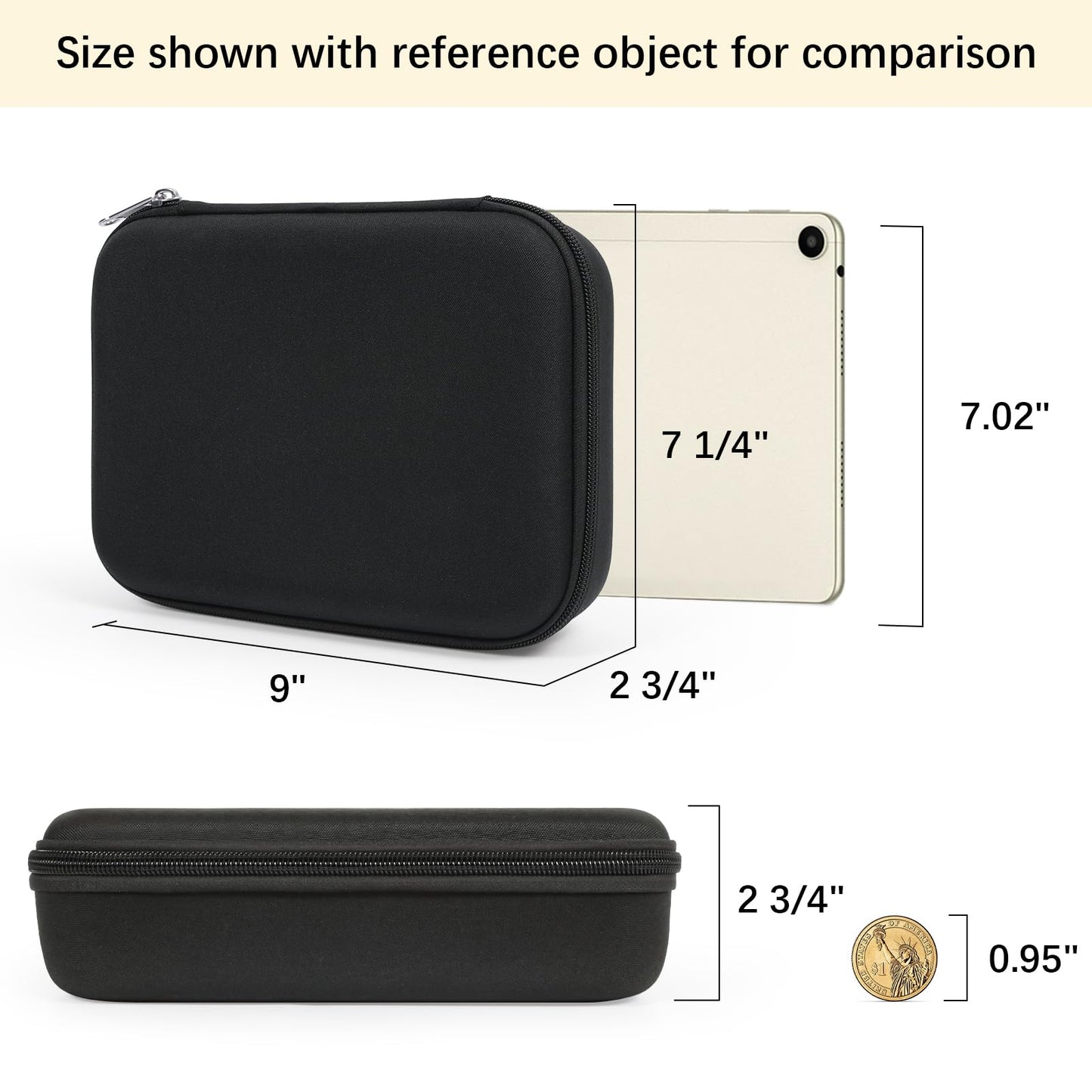 Bukere Glasses Organizer Case Multiple Pairs, Travel Sunglasses Case Adjustable Slot, Hard-shell Eyeglasses Storage Women Men