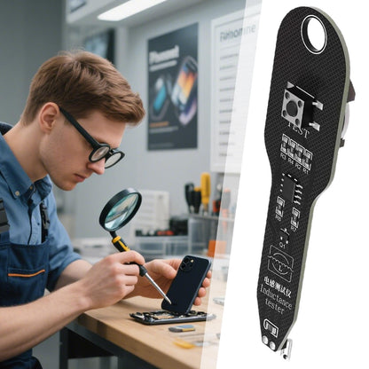Inductance Tester, Motherboard Coil Tester, Electronic Circuit Board Inductor Detector Repair Fault Detection Tool, Electromagnetic Induction Circuit Board Quick Fault Check Tool, for PC Phone Repair