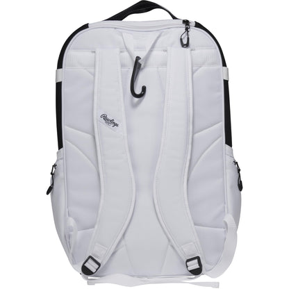 Rawlings | THE JOURNEY Player's Backpack | Baseball/Softball | White