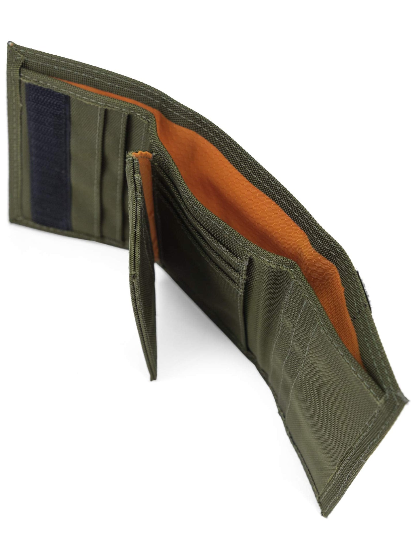 Timberland PRO Men's Cordura Nylon Rfid Trifold Wallet With Id Window, olive, One Size