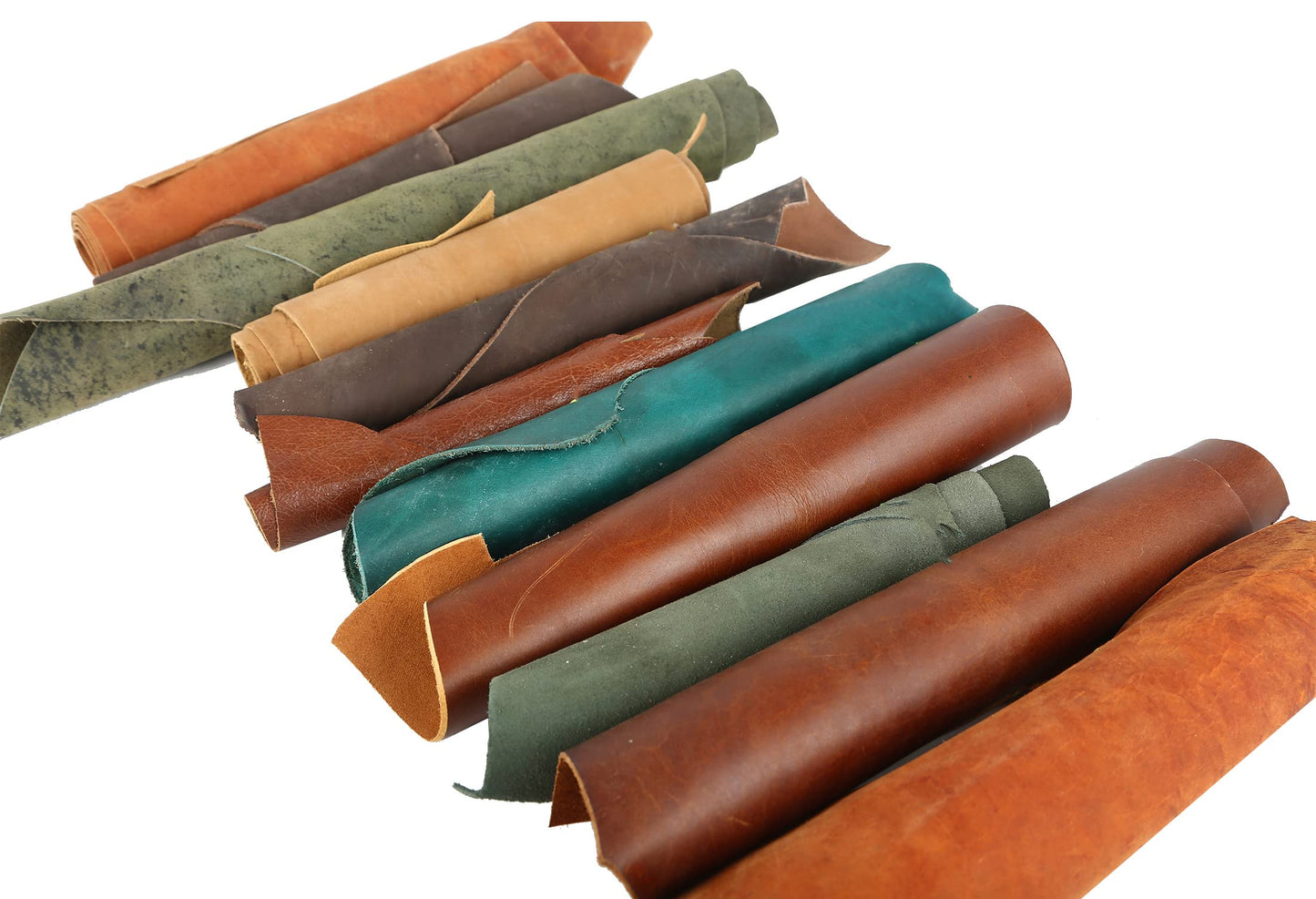 ARTESANAL Real Leather Scrap Remnants for Arts &Crafts from Furniture Making, Soft and Flexible, Sizes and Styles-6lb