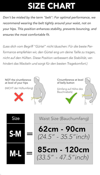 Fitgriff® Running Belt - Secure Jogging Pouch for Phone & Essentials | Adjustable for All Cell Phones
