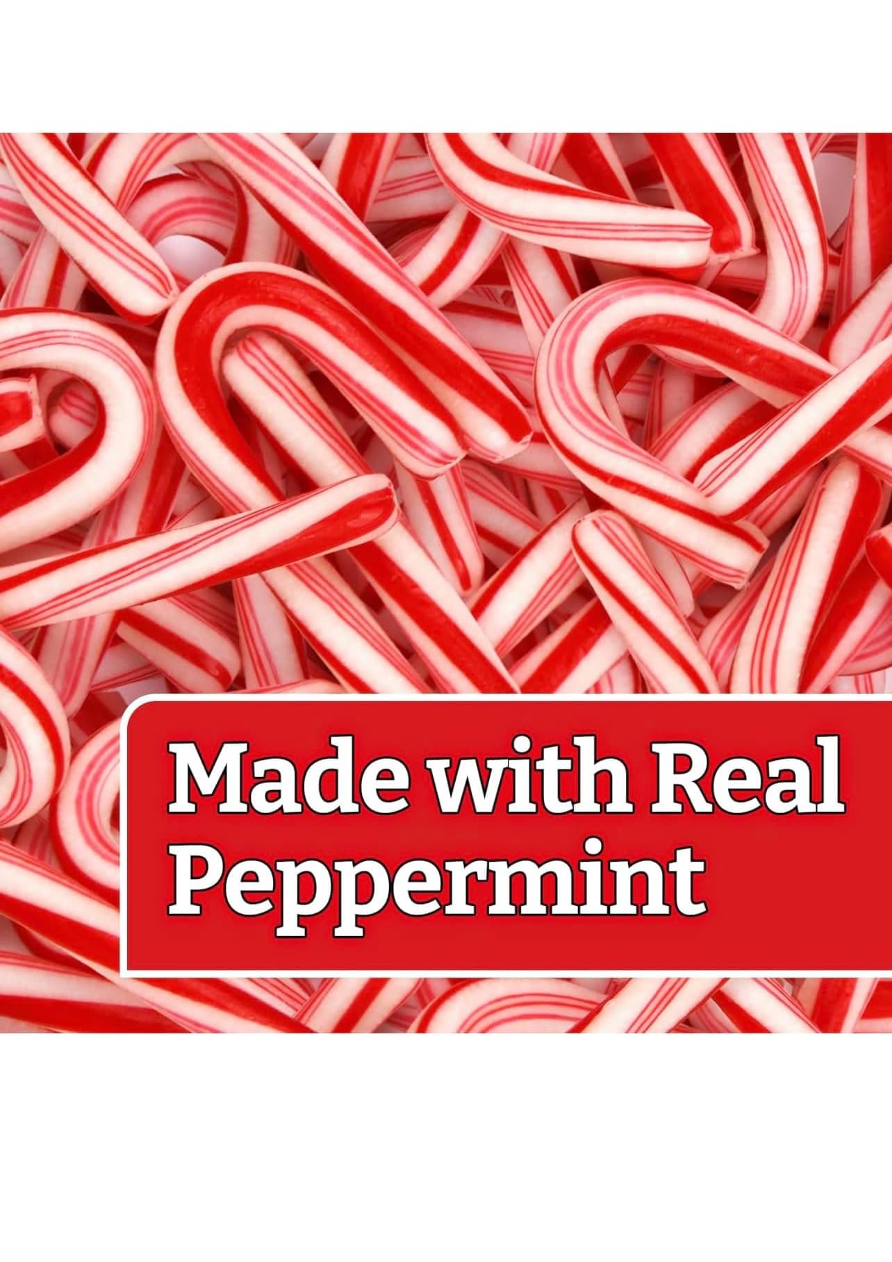 Candy Canes Individually Wrapped | Red and Whites Striped Peppermint Flavored Candy Canes | (72 - Count Candy Canes)