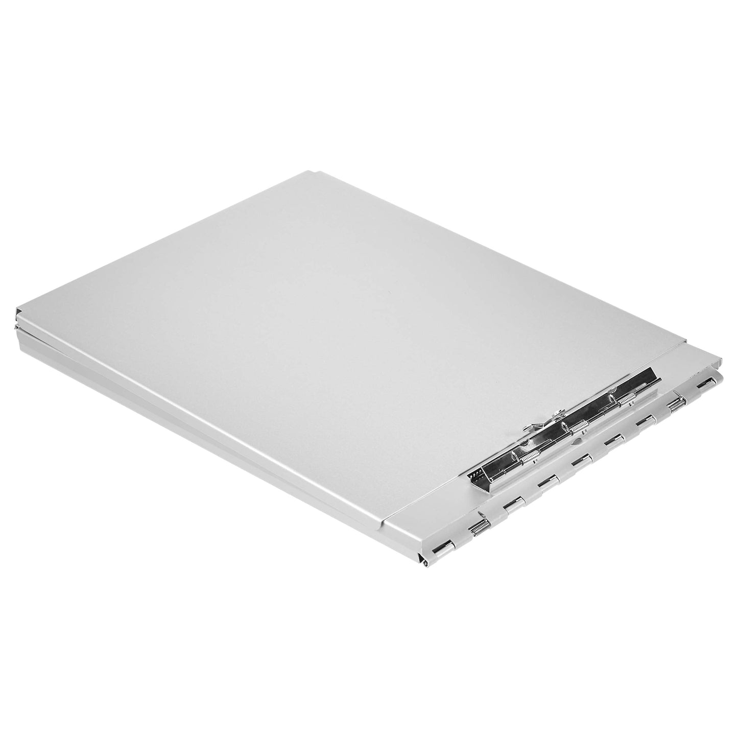 Amazon Basics Aluminum Form Holder Storage Clipboard, 12.5" x 9" Silver