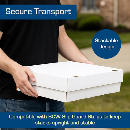 BCW Monster Box - 2ct Trading Card Storage Box | Holds 3200 Cards | Sports & TCG Card Organizer