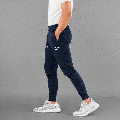 Men’s Slim Fit Contour Sweatpants with Zipper Pockets | Comfortable Joggers for Workouts