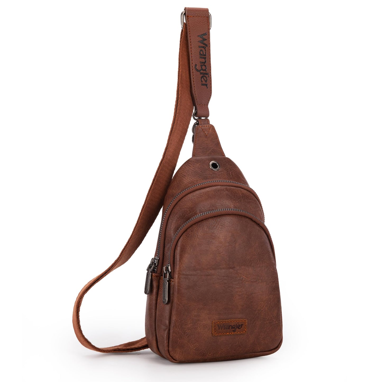 Montana West Wrangler Crossbody Bags for Women Sling Bag Cross Body Fanny Pack Chest Bag Backpack for Travel, WG-HB-87-227-DBR