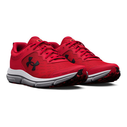Under Armour Men's Charged Assert 10 Shoes, (600) Red/Red/Black, 10.5