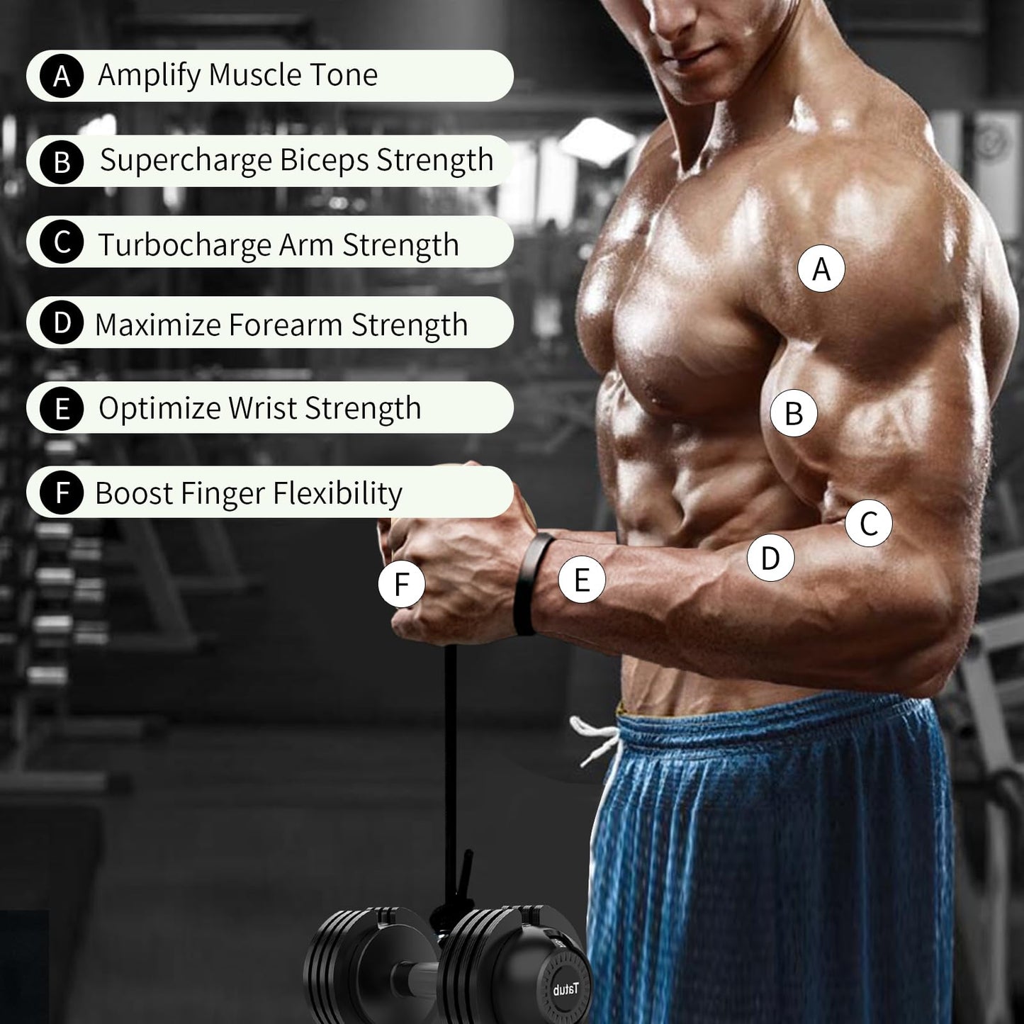 YCHLCHL Wooden Wrist Roller and Forearm Strengthener,Grip Strength Trainer,Arm Blaster Exerciser,Strength Trainer For Fingers and Wrist.(Ball)