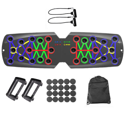 Pushup Stands Exercise Board Muscle Board For Home Push Up Boards Multifunctional Foldable Fitness Workout Tool Boards Exercise Tool
