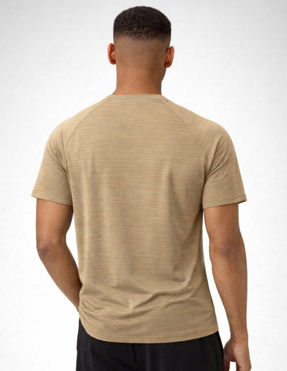 5 Pack Men’s Active Quick Dry Crew Neck T Shirts | Athletic Running Gym Workout Short Sleeve Tee Tops Bulk (Set 19, Small)