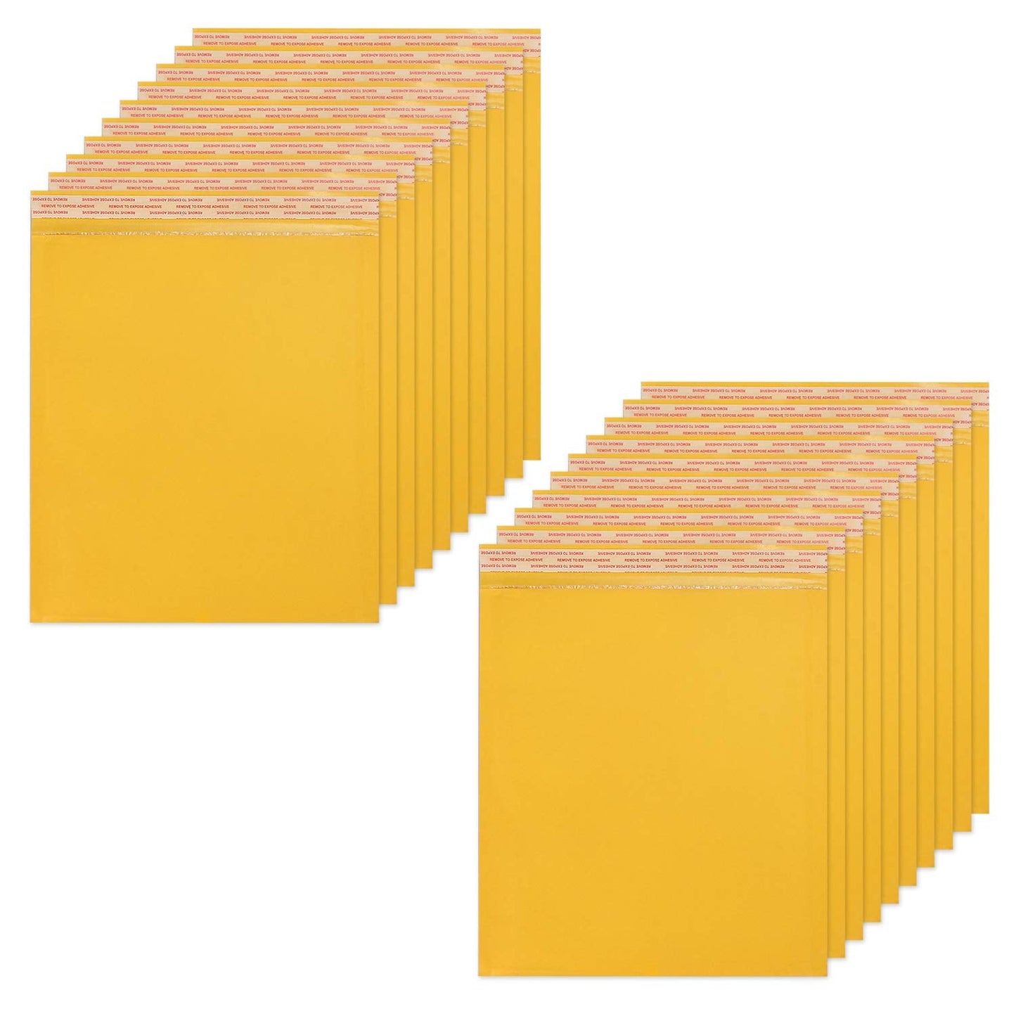 Acrux7 Bubble Mailers 10x13 Inch - 25 Pack Mailing Envelopes Bubble Padded - Self Seal Padded Envelopes for Shipping and Packaging, Safely Ship Books