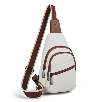Sling Bag Crossbody Bags for Women Small Cross Body Bag Fanny Packs Chest Sling Purse for Daily Travel Leisure Sport