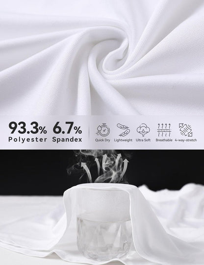 baleaf Women's Workout Tank Top Racerback Tops Sleeveless Running Shirts Loose Fit Yoga Athletic Gym Sports White 2XL