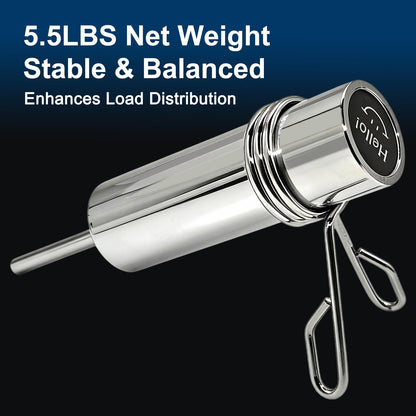 Bpbdzz Weight Stack Pin Extender - 5/16" (8mm) Fit for Gym Cable Machine & Home Gym, 6 Strong Magnets & Durable Steel Construction, Supports Up to 133LBS, Compatible with 2" Olympic Weight Plates