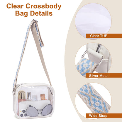 CLUCI Crossbody Bags for Women Trendy, Vegan Leather Shoulder Handbags，Purses for Women with Adjustable Wide Strap