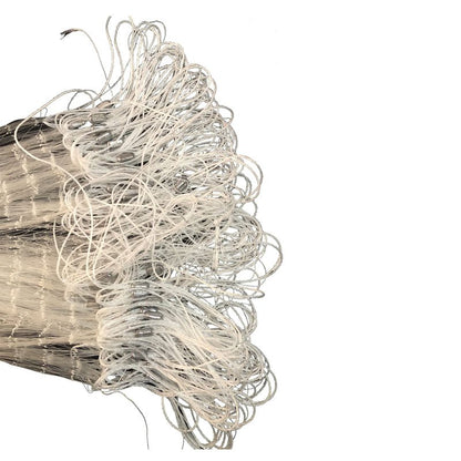 Strong Fishing Line Material Fishing Net Depth 5.5ft Gillnet Length 98 ft Nylon Net 5/8 Inch-2 Inch Mesh Monofilament Nylon Network Big Buoys Fish Net (Mesh Size 40mm*40mm(1-1/2 inch))