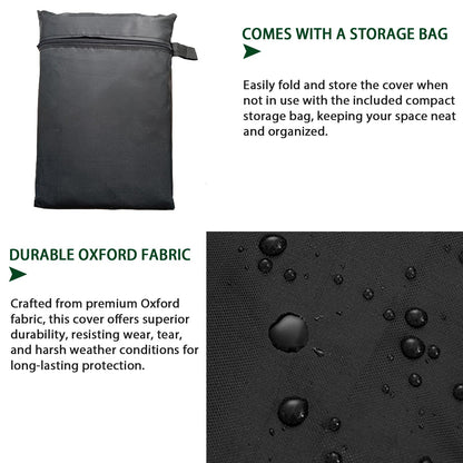 Treadmill Cover, Running Machine Cover, Oxford Cloth Waterproof Dustproof Exercise Equipment Protect with Drawstring and Storage Bag For Outdoor Indoor Gym Treadmill