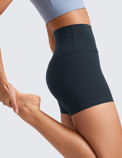 CRZ YOGA Butterluxe Biker Shorts 4" True Navy X-Large