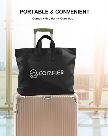 COMFIER Back Massager with Heat,Massage Chair Pad,Massage Seat Cushion with Adjustable Lumbar Support,Back Massage for Pain Relief,Chair Massager for Recliner,Office,Gifts for Dad,Mom