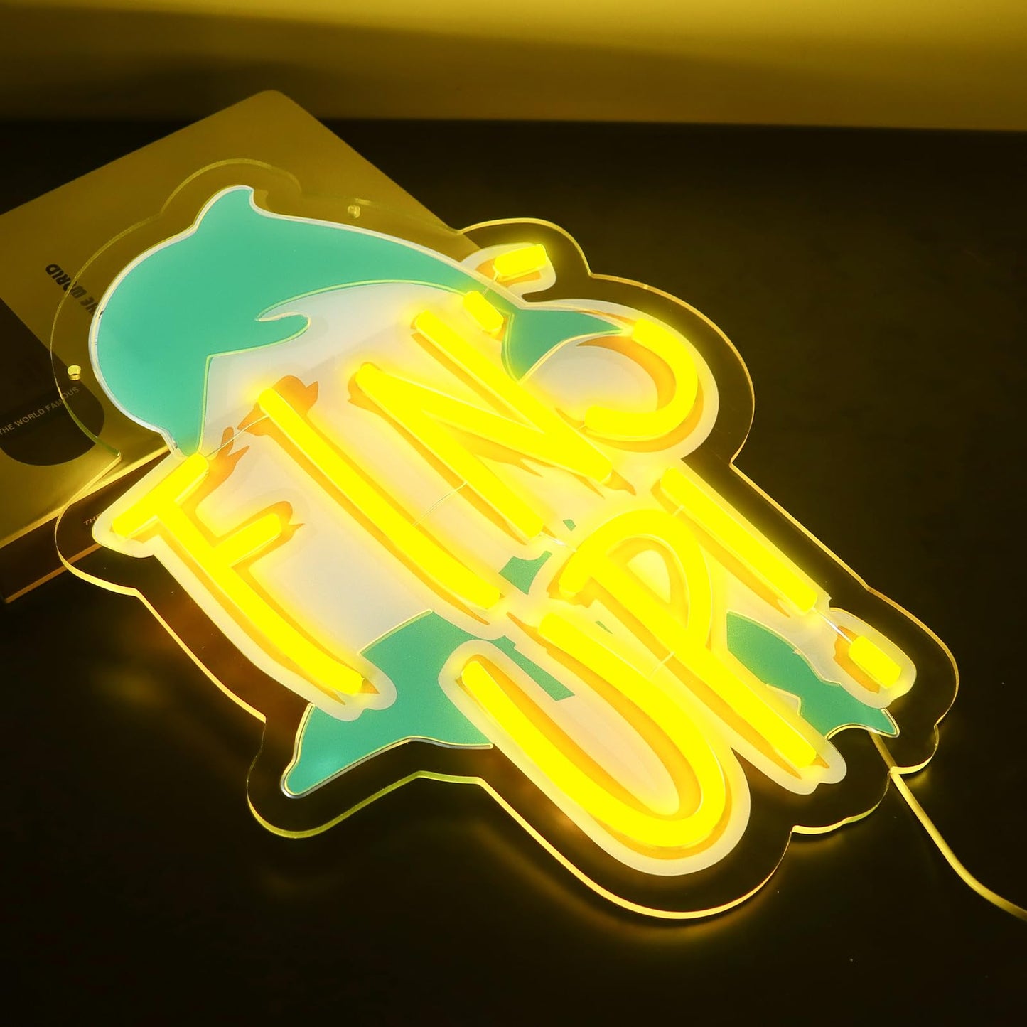 OIZEGO Team Chant Neon Signs for Wall Decor Neon Lights for Bedroom Led Signs Suitable for Dormitory Man Cave Christmas Gift