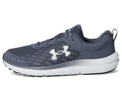 Under Armour Men's Charged Assert 10 Shoes, Downpour Gray/Downpour Gray/Halo Gray, 9