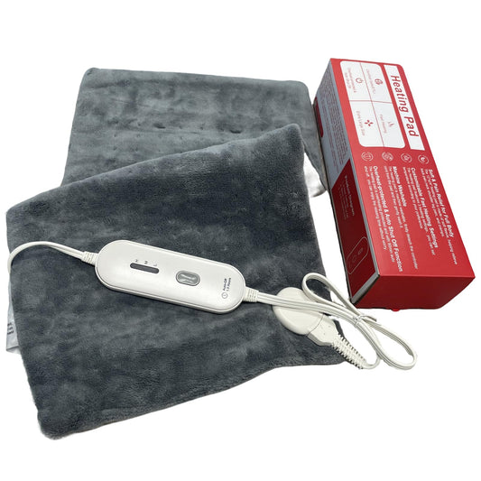 FluffyWarmth Electric Heating Pad for Back, Extra Large 17''x 33'' XXXL for Full Body,Menstrual Period Cramps,Neck Shoulder Back Pain Relief, 6 Heat Settings 3 Timers Heating Pad, Gifts for Women Men