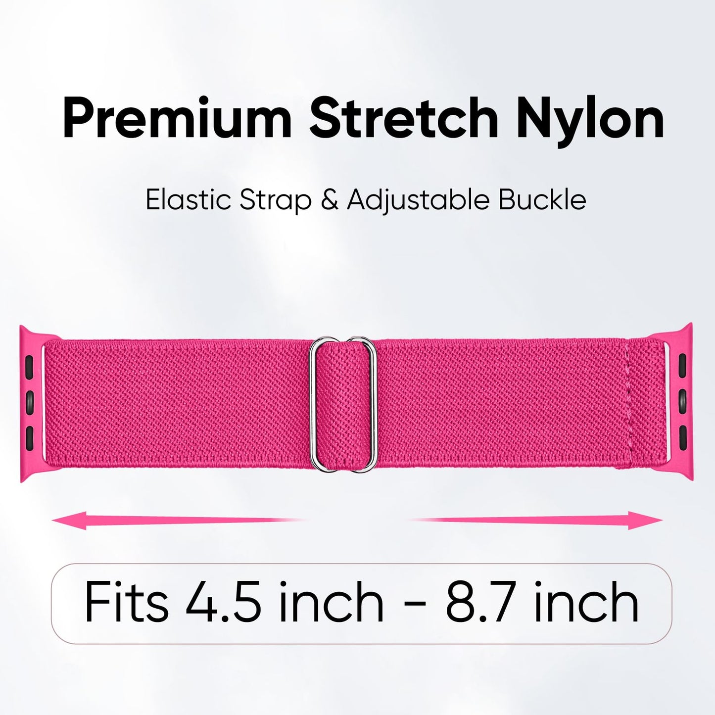 10 Pack Stretchy Bands Compatible with Apple Watch Band 40mm 38mm 41mm 42mm 44mm 45mm 46mm 49mm Women Men, Water-Resistant Solo Loop Elastic Sport Straps for iWatch Series 11 10 9 8 7 6 5 4 3 SE Ultra