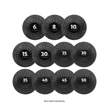Champion Sports Rhino Fitness Slam Ball, 35 Pounds, Black