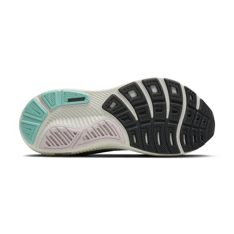 Brooks Women’s Ghost 17 Neutral Running Shoe - Mauve/Yucca/Bluewash - 8.5 Medium