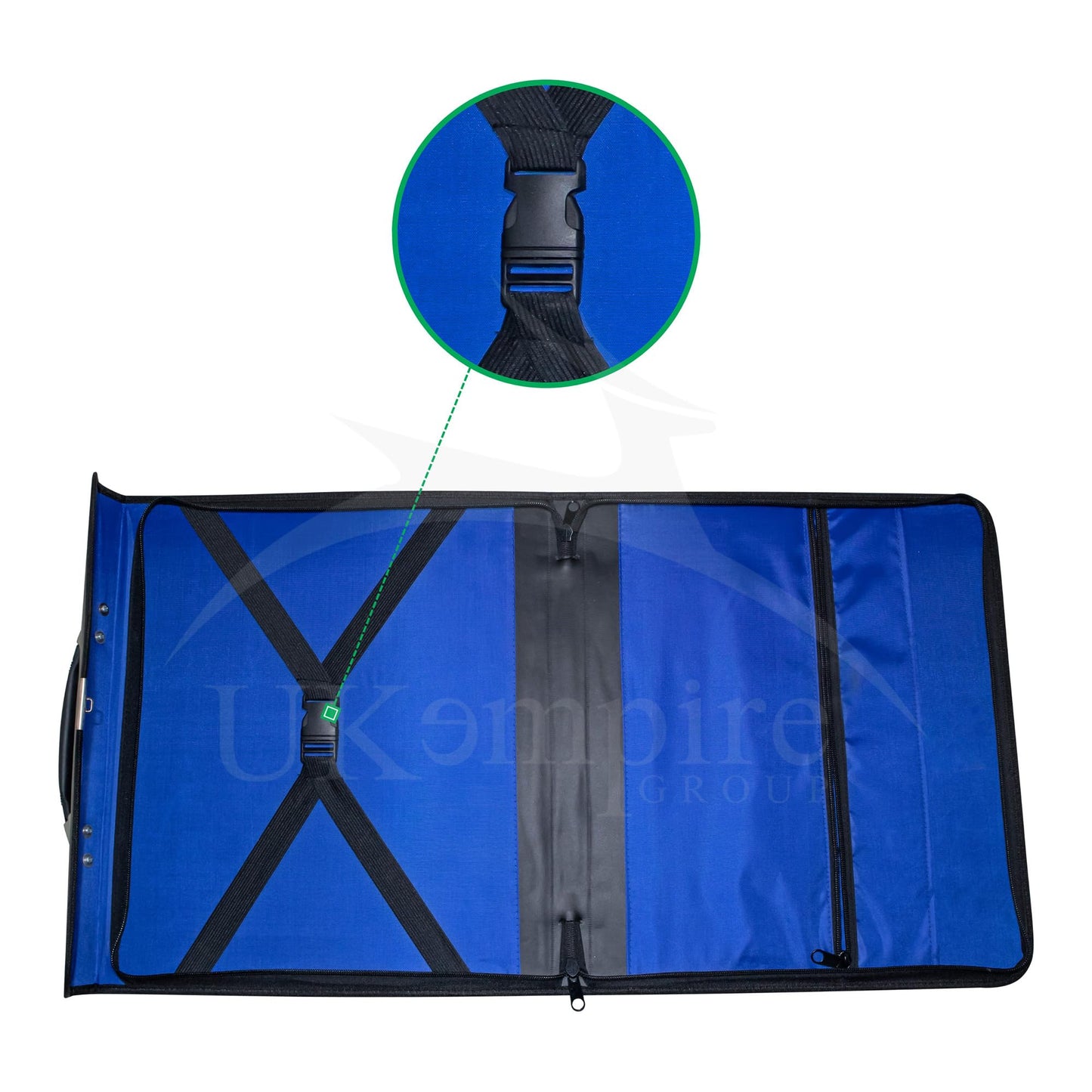 Masonic Apron Case Leather Master Mason (Machine Embroidered) Silver: MM, Provincial Size | Freemason Carrying Bags