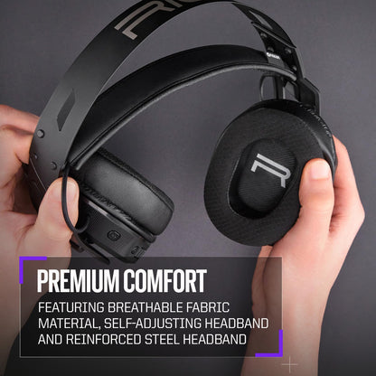 RIG 900 MAX Universal Dual Wireless Gaming Headset with Bluetooth for Xbox, PlayStation, Nintendo Switch, PC, Android, iPhone - Multi-Function Charging Base - 60 Hours Battery - Dolby Atmos 3D Audio