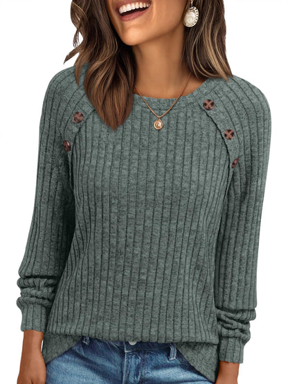 AUTOMET Womens Long Sleeve Tshirts Business Casual Tunic Work Tops Fashion Cute Sweaters Fall Outfits 2025 Dressy Blouse